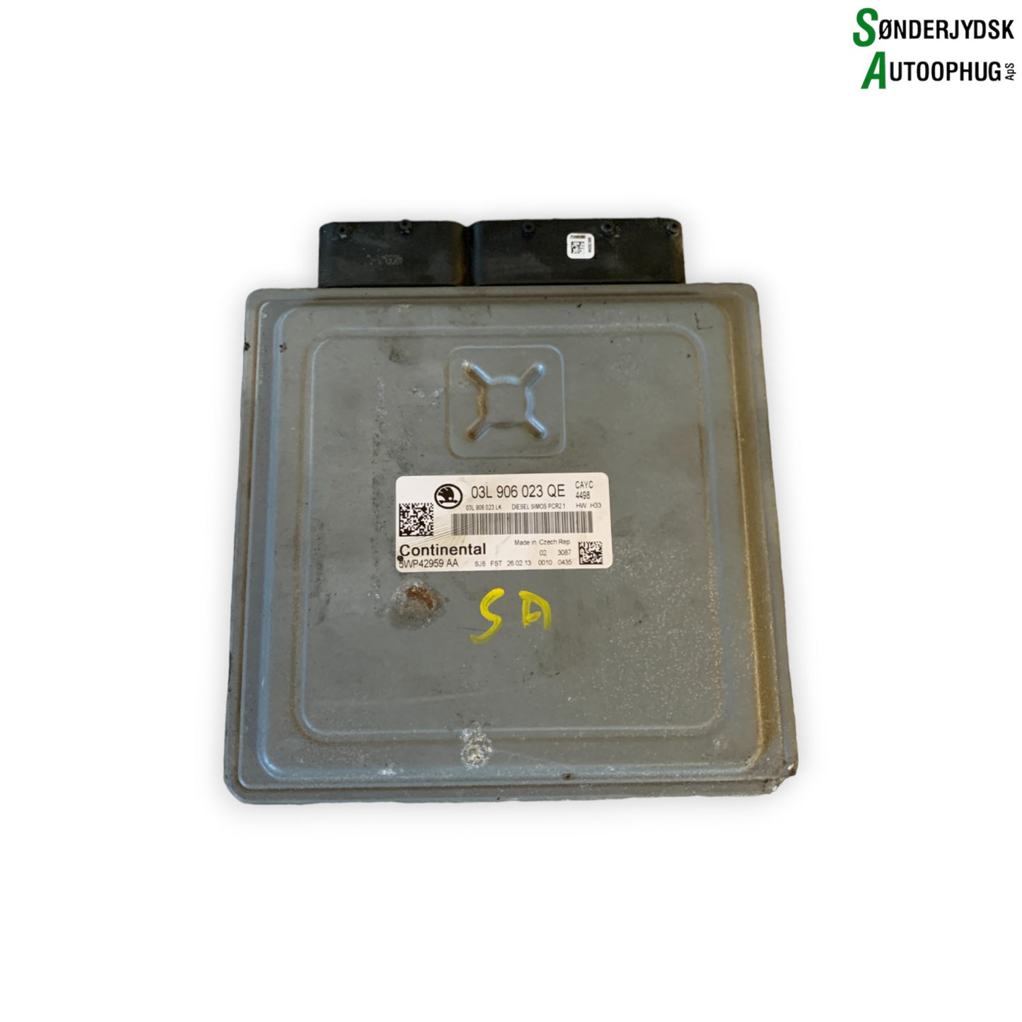 Brugt Skoda Rapid (12-->) Motorstyring - Motorstyreboks - Injection Elboks med kun 250.000 Km. fra Autogenbrug / Autoophug