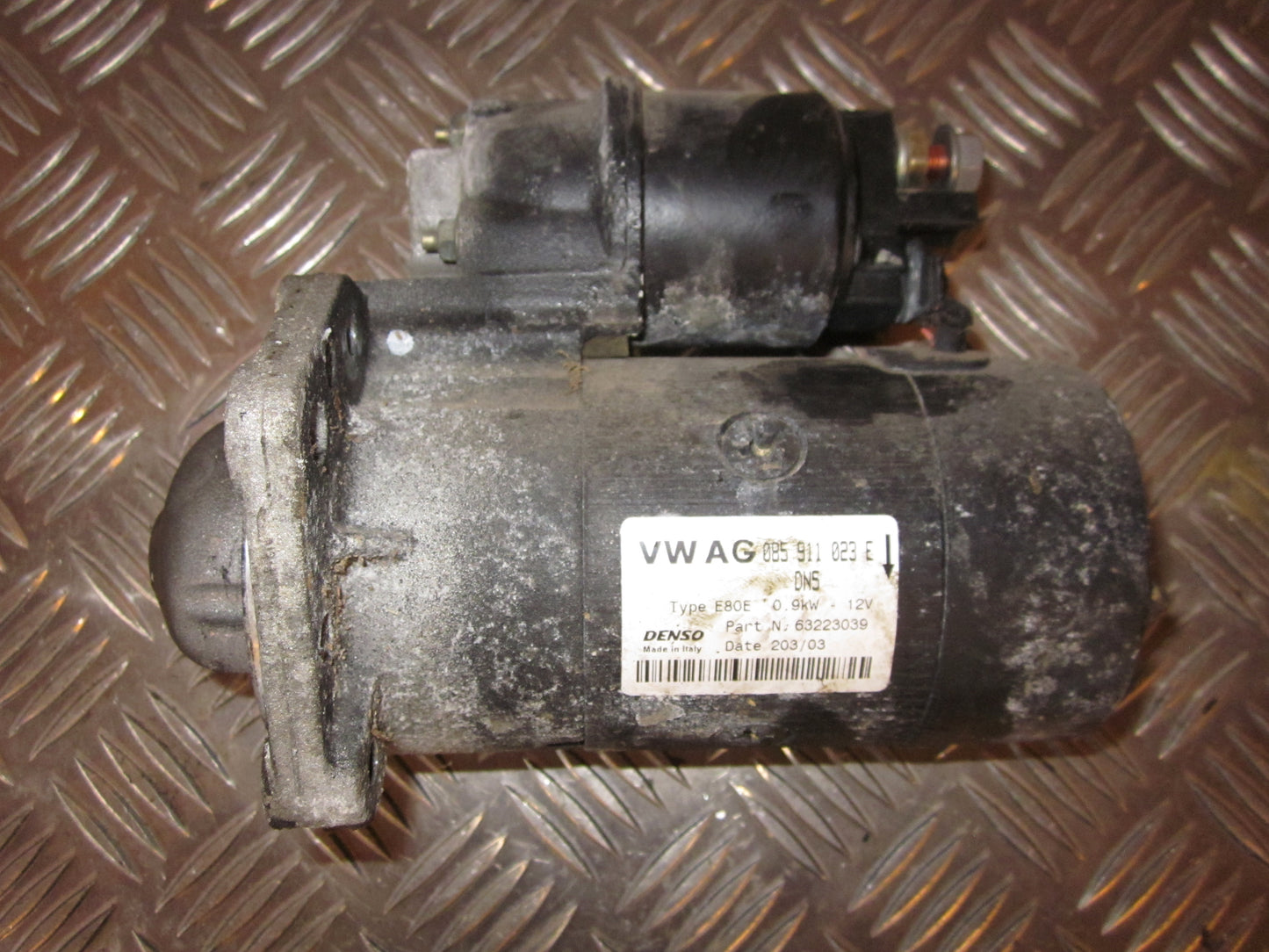 Brugt VW Lupo 6E/6X (98-05) Starter med kun 86.000 Km. fra Autogenbrug / Autoophug