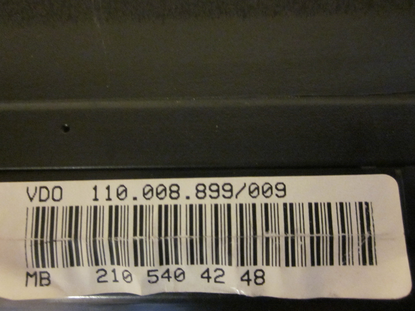 Brugt Mercedes E-Klasse (96-02) Instrument M/Omdr.Tæller - Speedometer med kun 160.000 Km. fra Autogenbrug / Autoophug