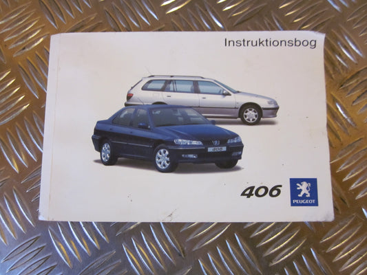 Brugt Peugeot 406 (99-04) Instruktionsbog med kun 207.000 Km. fra Autogenbrug / Autoophug