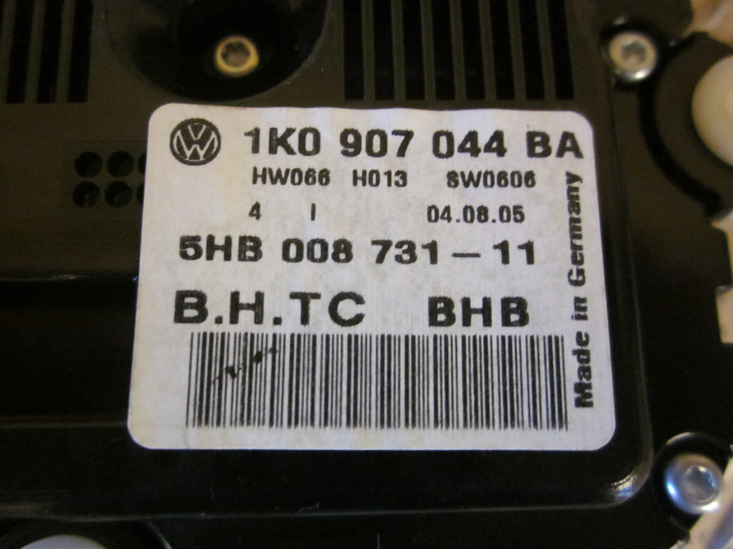 Brugt VW Touran 1T/Gp (03-10) Varmeregulering med kun 245.000 Km. fra Autogenbrug / Autoophug