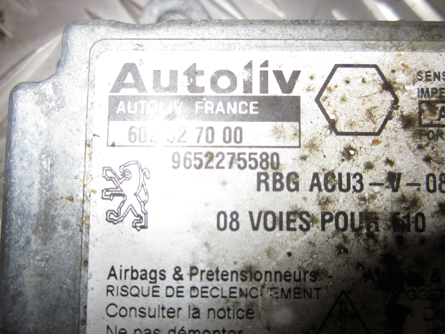 Brugt Peugeot 206 (99-10) Airbag Elboks med kun 184.000 Km. fra Autogenbrug / Autoophug