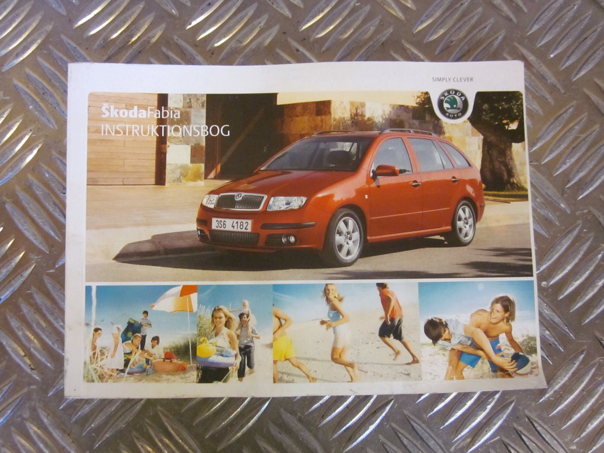 Brugt Skoda Fabia (6Y) (00-07) Instruktionsbog med kun 130.000 Km. fra Autogenbrug / Autoophug