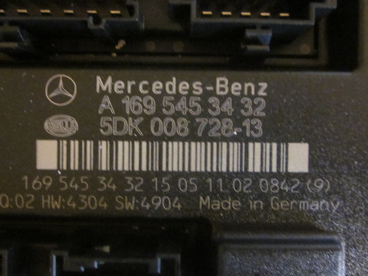 Brugt Mercedes A-Klasse (04-13) Bcm / Komfortkomputer med kun 46.000 Km. fra Autogenbrug / Autoophug