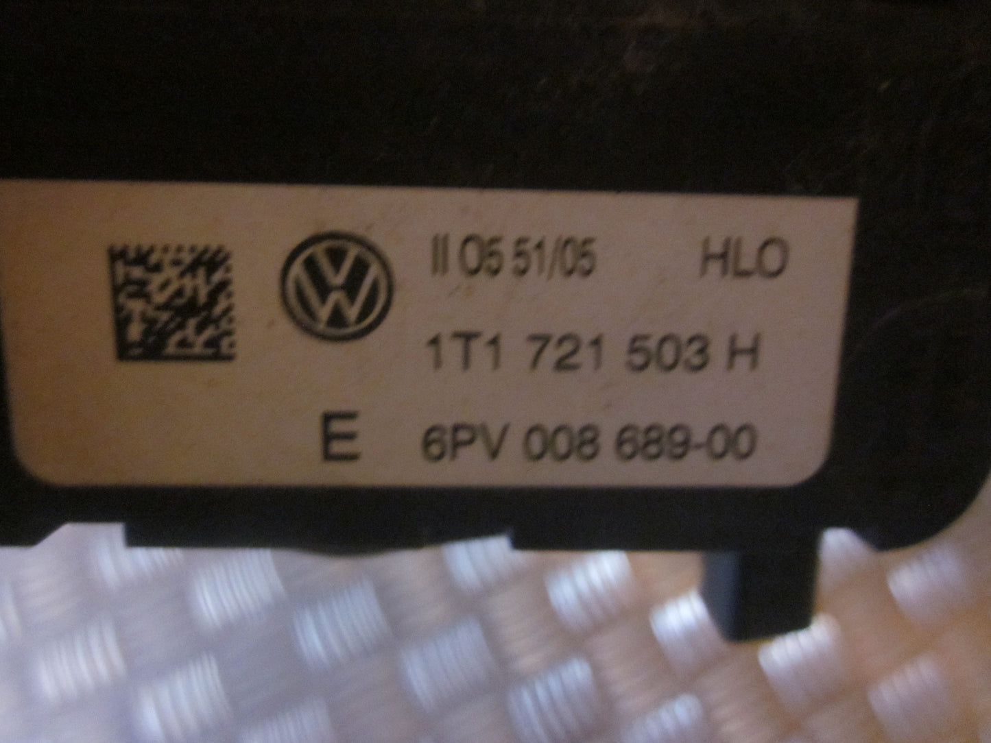 Brugt VW Caddy 2K (04-20) Speederpedal med kun 72.000 Km. fra Autogenbrug / Autoophug