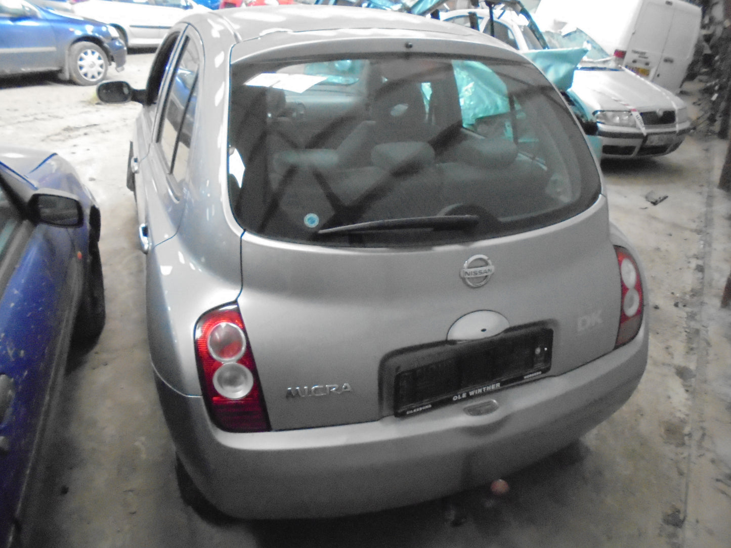 Brugt Nissan Micra K12 (03-10) Pluk-Selv-Bil med kun 167.000 Km. fra Autogenbrug / Autoophug