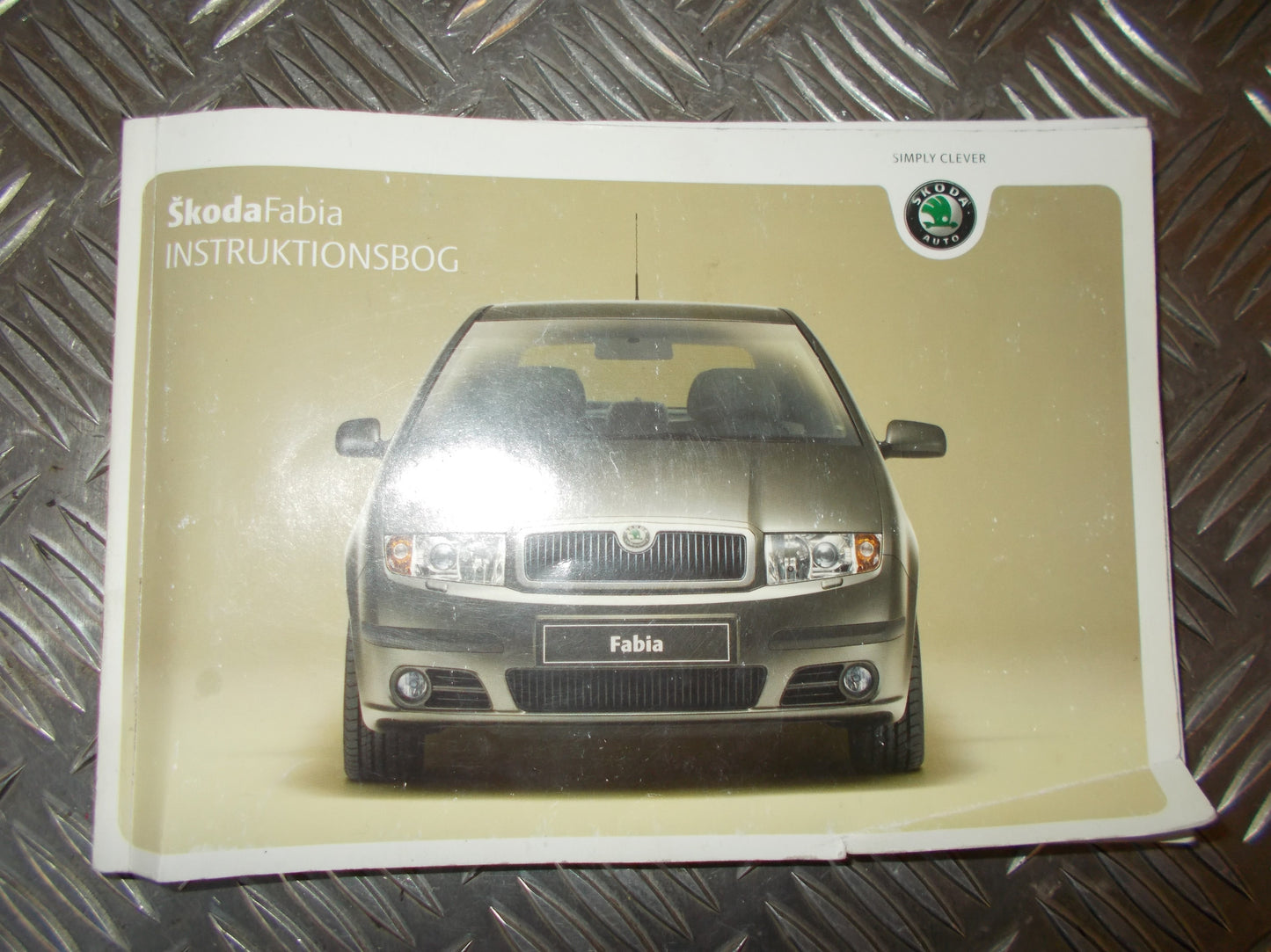 Brugt Skoda Fabia (6Y) (00-07) Instruktionsbog med kun 486.000 Km. fra Autogenbrug / Autoophug