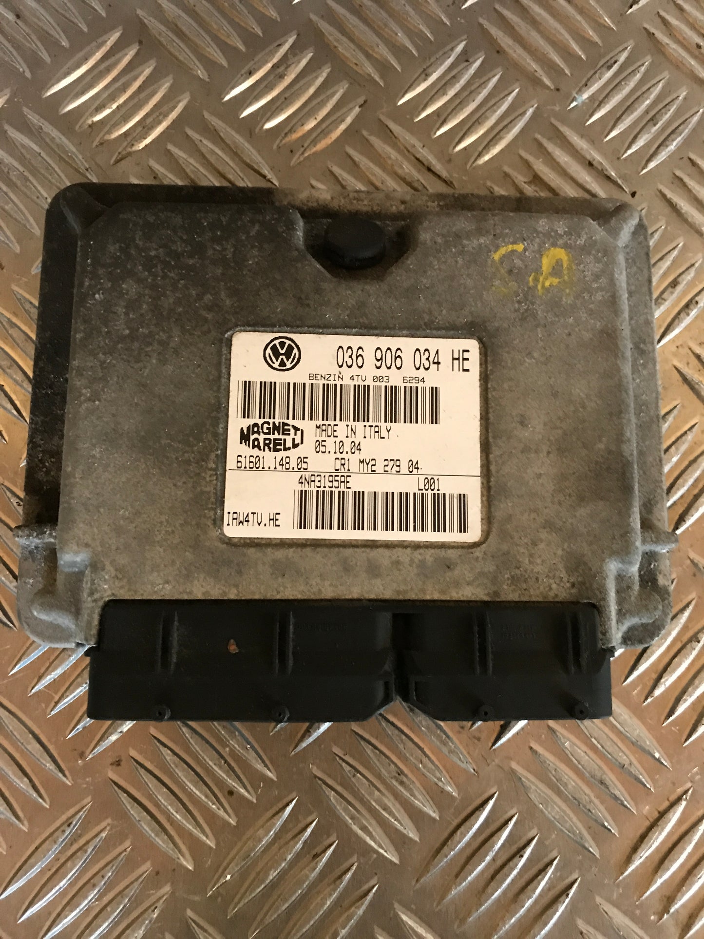 Brugt Skoda Fabia (6Y) (00-07) Motorstyring - Motorstyreboks - Injection Elboks med kun 186.000 Km. fra Autogenbrug / Autoophug