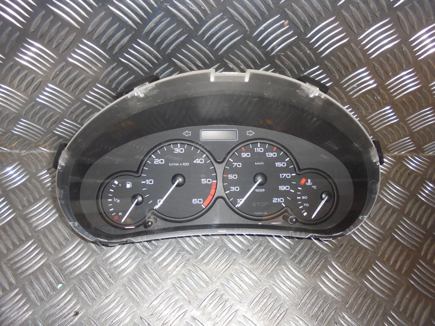 Brugt Peugeot 206 (99-10) Instrument M/Omdr.Tæller - Speedometer med kun 114.000 Km. fra Autogenbrug / Autoophug