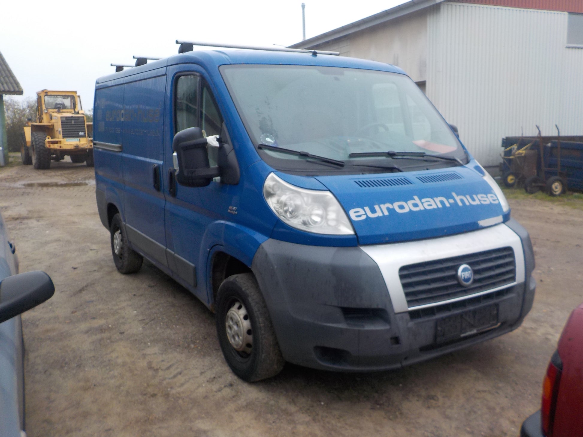 Brugt Fiat Ducato (07-14) Pluk-Selv-Bil med kun 372.000 Km. fra Autogenbrug / Autoophug