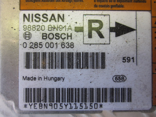 Brugt Nissan Almera N16 (00-07) Airbag Elboks med kun 207.000 Km. fra Autogenbrug / Autoophug