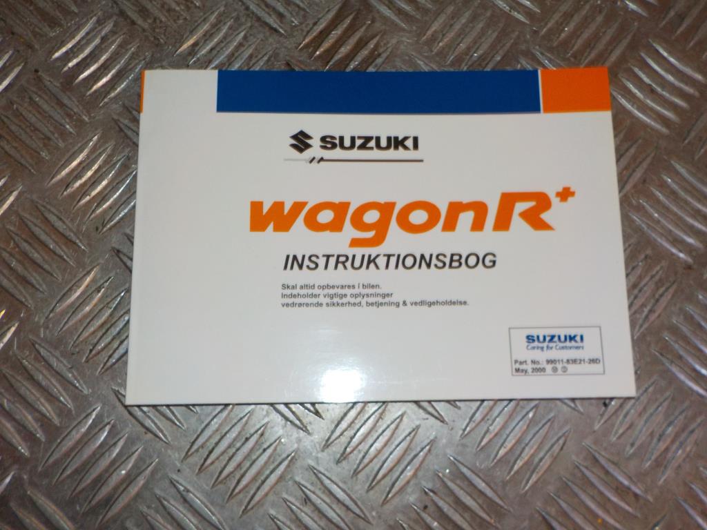 Brugt Suzuki Wagon R (00-06) Instruktionsbog med kun 144.000 Km. fra Autogenbrug / Autoophug