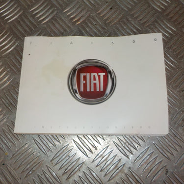 Original FIAT 500 (08-->) INSTRUKTIONSBOG Til Danmarks laveste pris. | Mere end 60.000 brugte reservedele på lager | 24 timers levering | 24/7 Support via Livechat