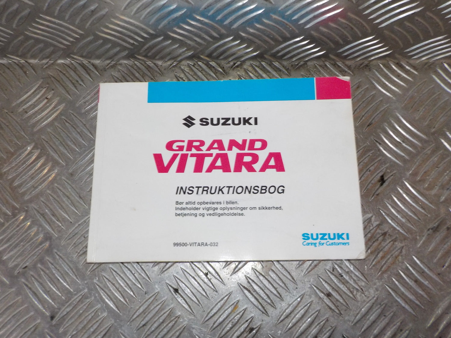 Brugt Suzuki Grand Vitara (97-05) Instruktionsbog med kun 251.000 Km. fra Autogenbrug / Autoophug