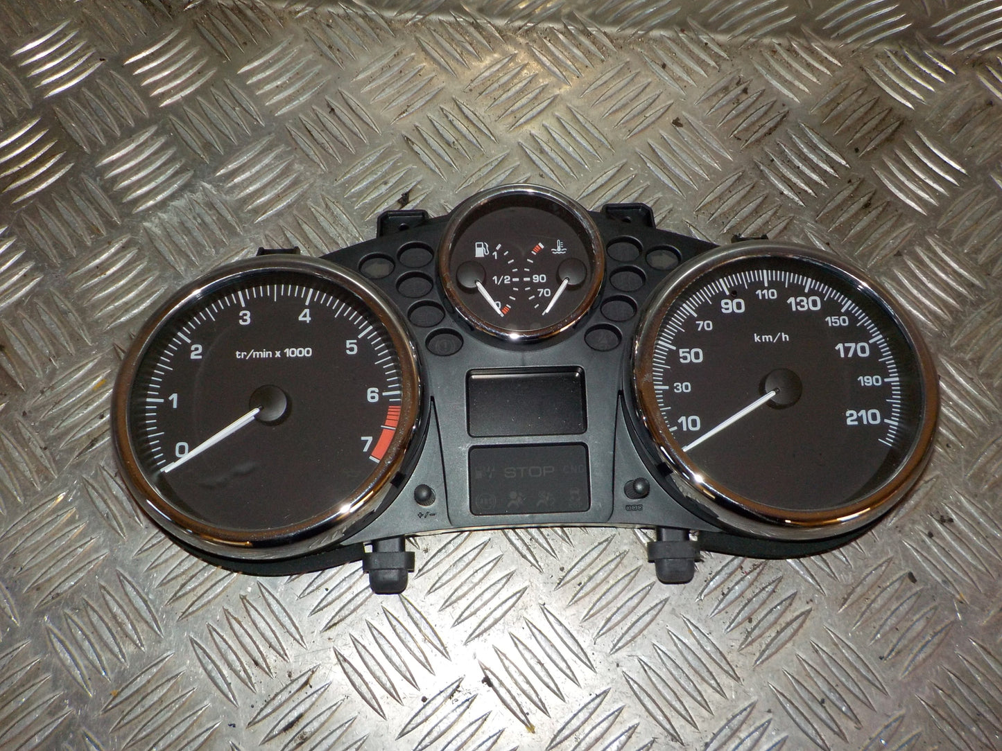 Brugt Peugeot 206 (09-12) Instrument M/Omdr.Tæller - Speedometer med kun 85.000 Km. fra Autogenbrug / Autoophug