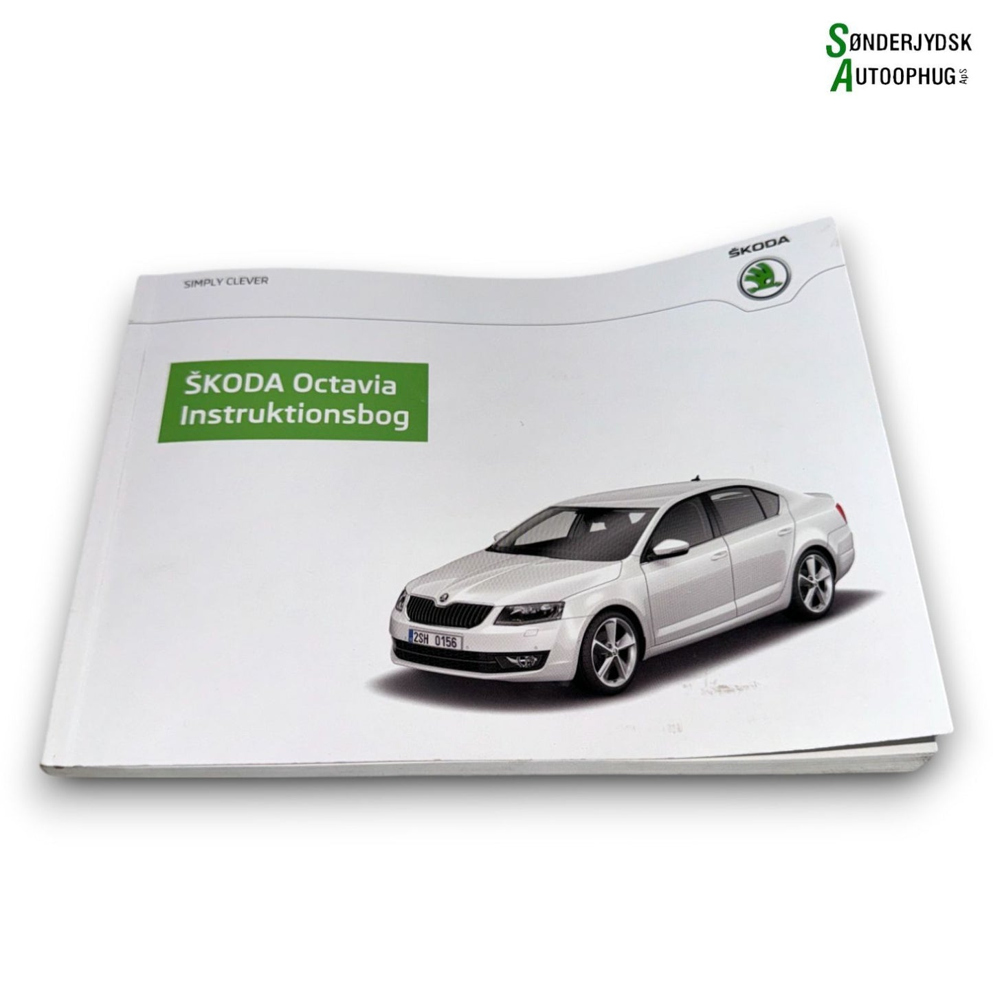 Brugt Skoda Octavia (5E) (13-20) Instruktionsbog med kun 319.000 Km. fra Autogenbrug / Autoophug