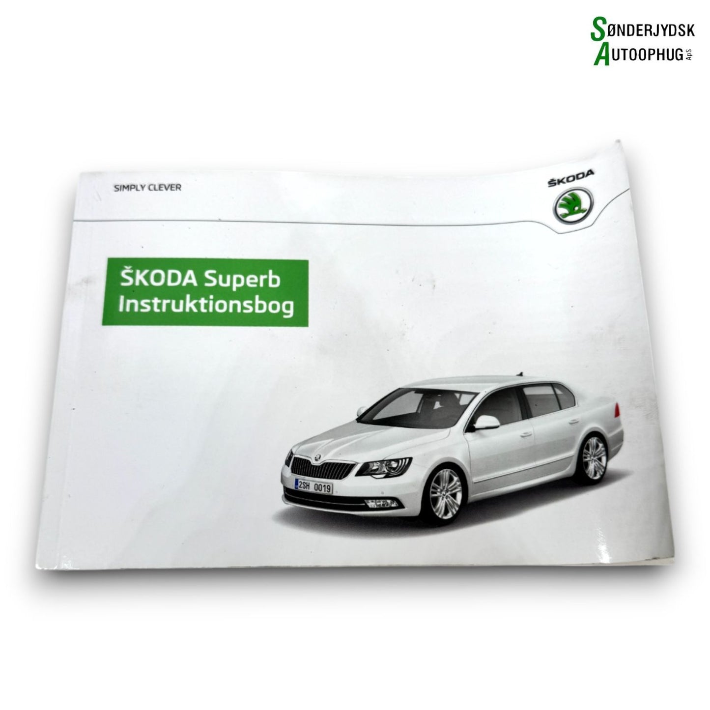 Brugt Skoda Superb (B6) (08-->) Instruktionsbog med kun 266.000 Km. fra Autogenbrug / Autoophug