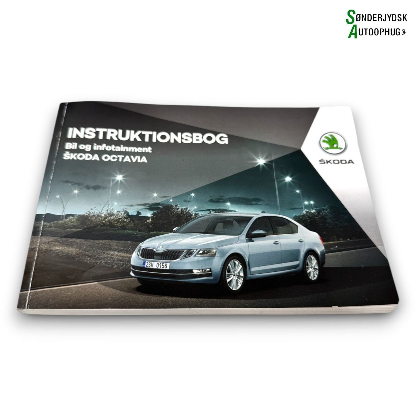 Brugt Skoda Octavia (5E) (13-20) Instruktionsbog med kun 202.000 Km. fra Autogenbrug / Autoophug