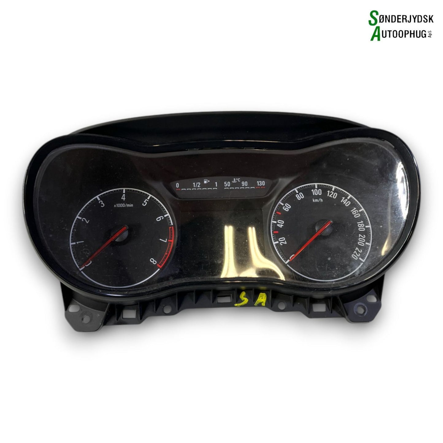 Brugt Opel Corsa E (15-19) Instrument M/Omdr.Tæller - Speedometer med kun 106.000 Km. fra Autogenbrug / Autoophug