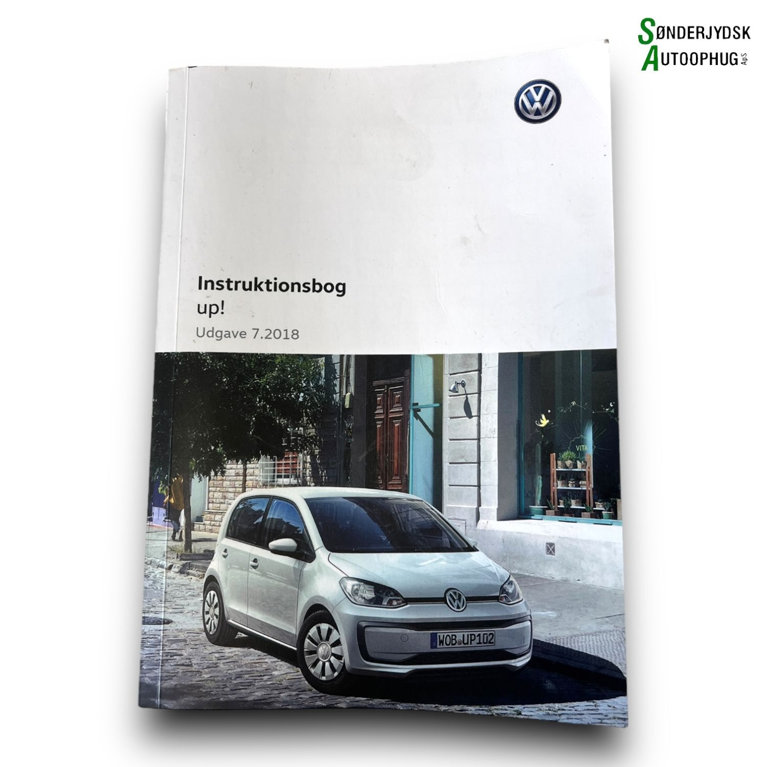 Brugt VW Up (12-->) Instruktionsbog med kun 80.000 Km. fra Autogenbrug / Autoophug