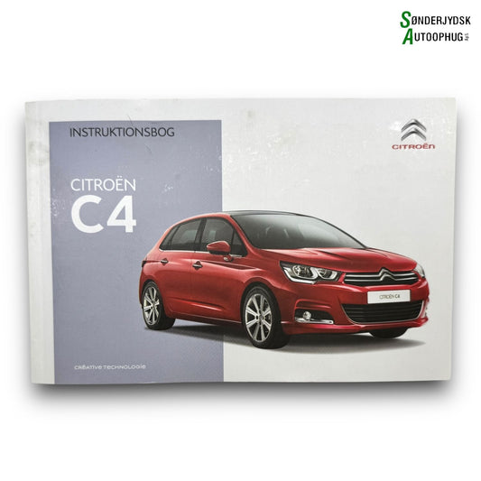 Brugt Citroen C4 Ii (10-20) Instruktionsbog med kun 194.000 Km. fra Autogenbrug / Autoophug