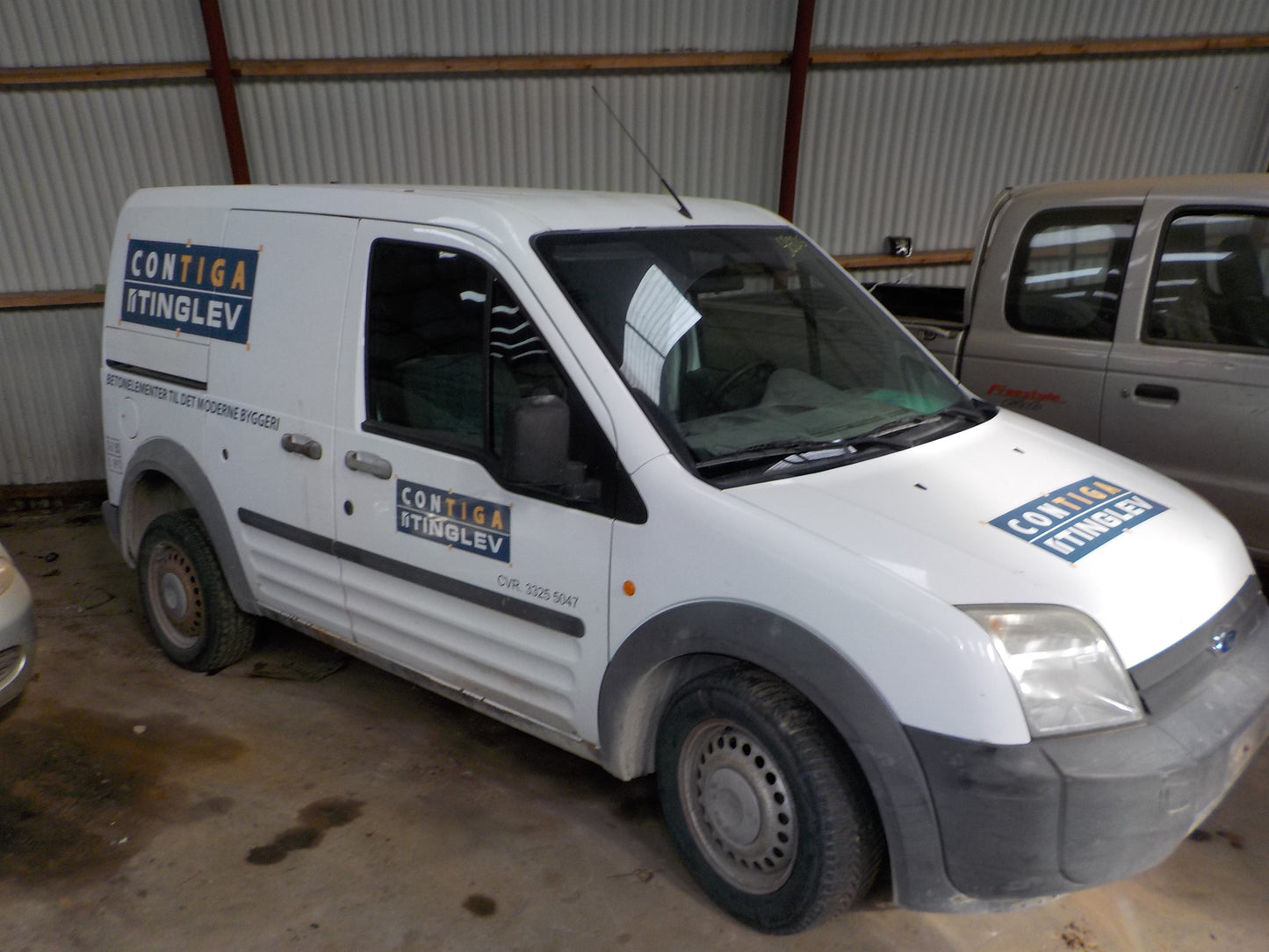 Brugt Ford Transit Connect (03-13) Pluk-Selv-Bil med kun 165.000 Km. fra Autogenbrug / Autoophug