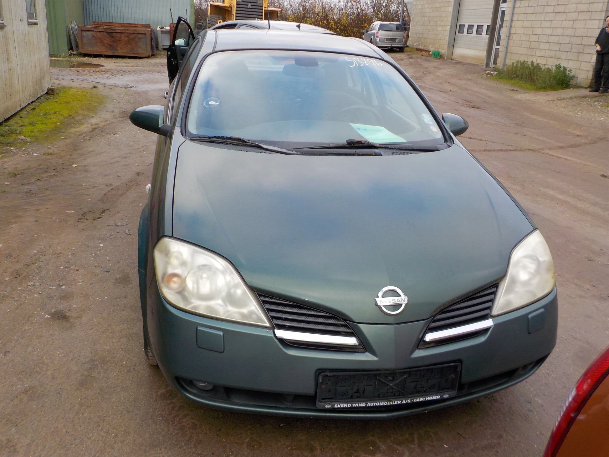 Brugt Nissan Primera P12 (02-07) Pluk-Selv-Bil med kun Ukendt Km. fra Autogenbrug / Autoophug