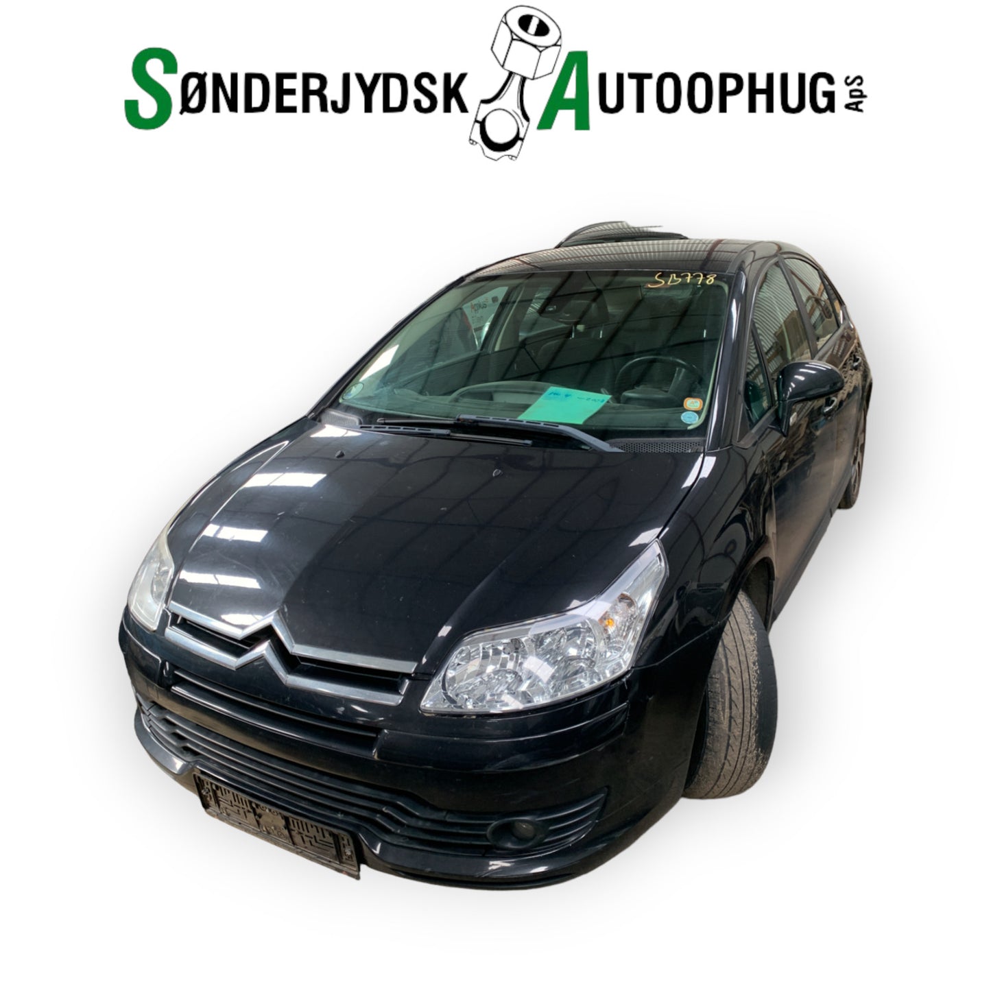 Brugt Citroen C4 (05-10) Dørrude - Siderude med kun 249.000 Km. fra Autogenbrug / Autoophug