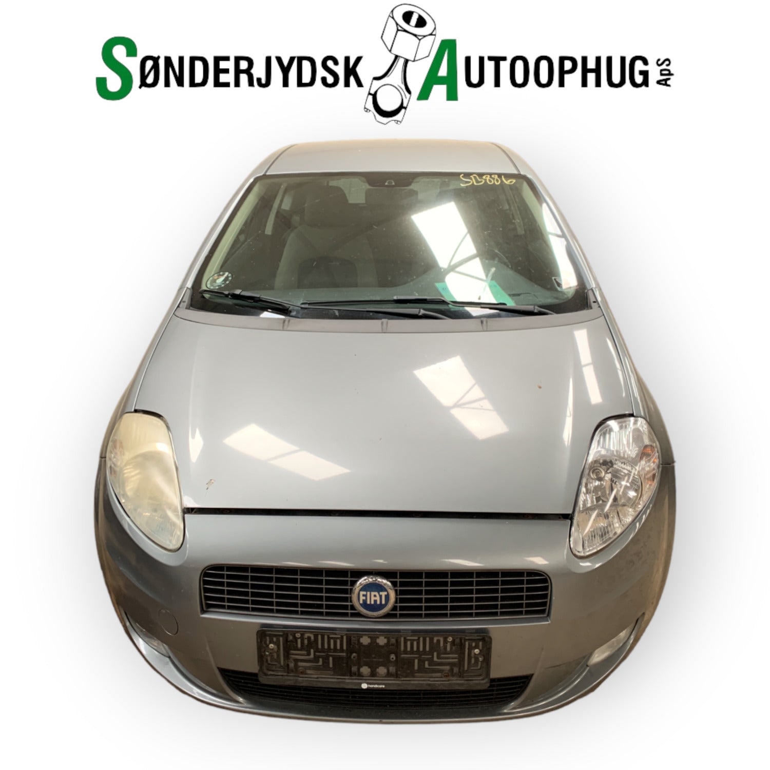 Brugt Fiat Grandepunto (06-09) Pluk-Selv-Bil med kun 269.000 Km. fra Autogenbrug / Autoophug