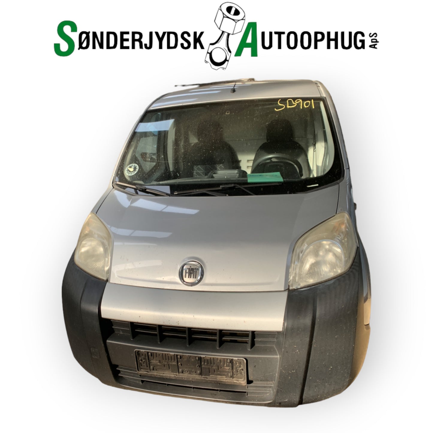 Brugt Fiat Fiorino (08-22) Pluk-Selv-Bil med kun 207.000 Km. fra Autogenbrug / Autoophug