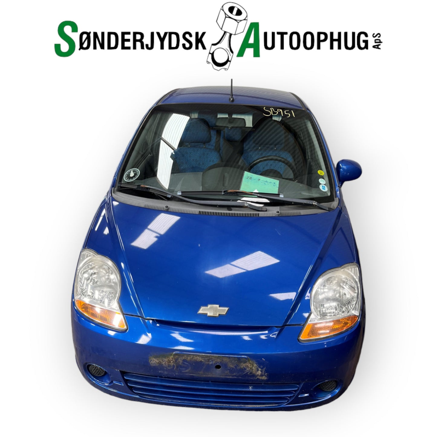 Brugt Chevrolet Matiz (05-10) Pluk-Selv-Bil med kun 211.000 Km. fra Autogenbrug / Autoophug