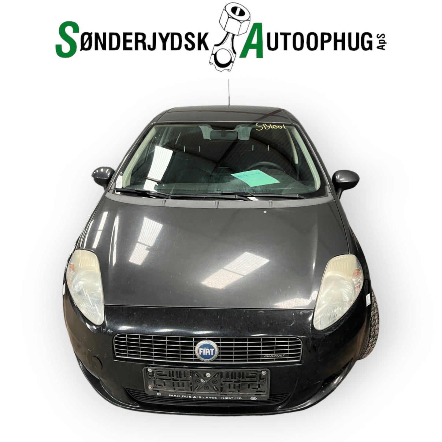 Brugt Fiat Grandepunto (06-09) Pluk-Selv-Bil med kun 146.000 Km. fra Autogenbrug / Autoophug