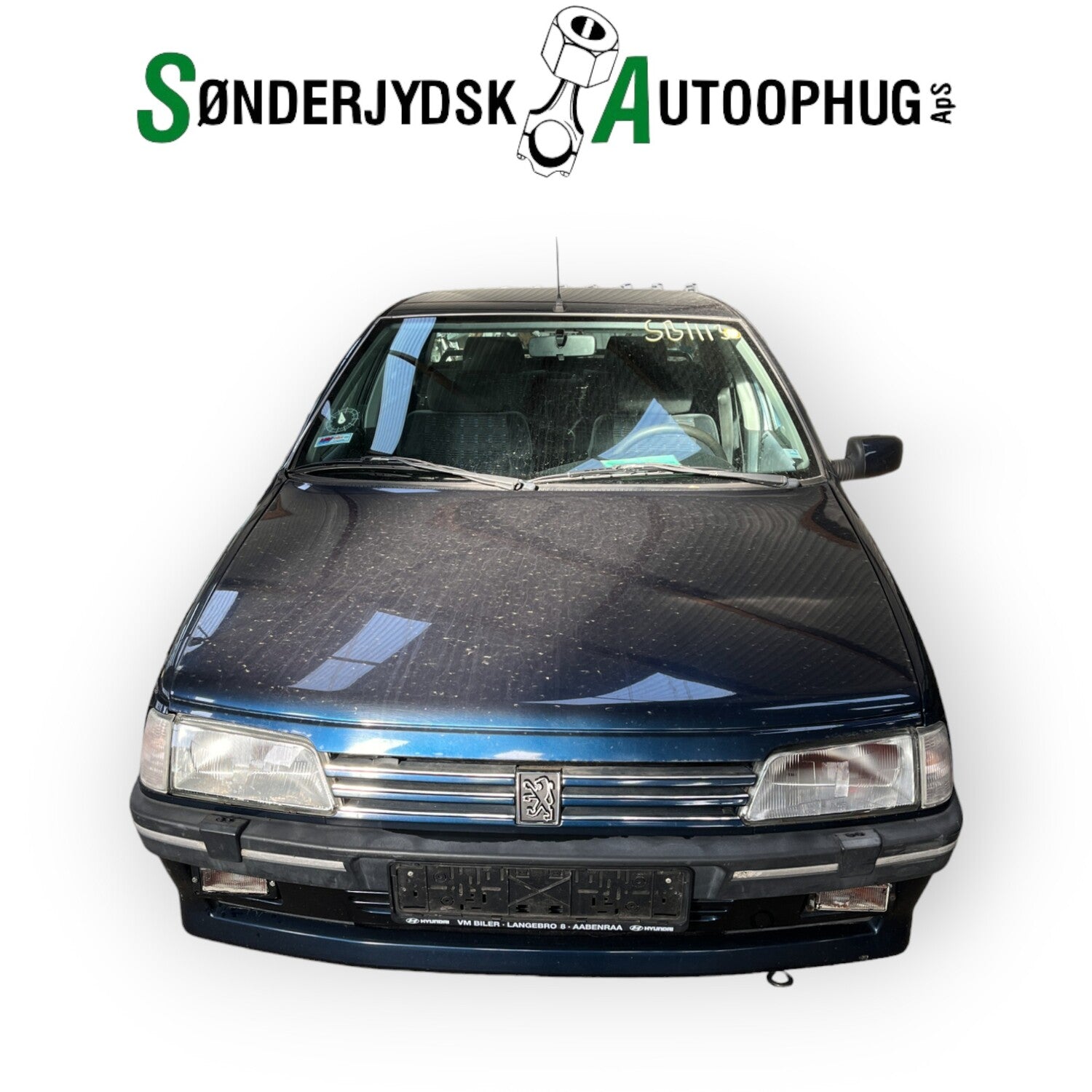 Brugt Peugeot 405 (88-95) Pluk-Selv-Bil med kun 253.000 Km. fra Autogenbrug / Autoophug