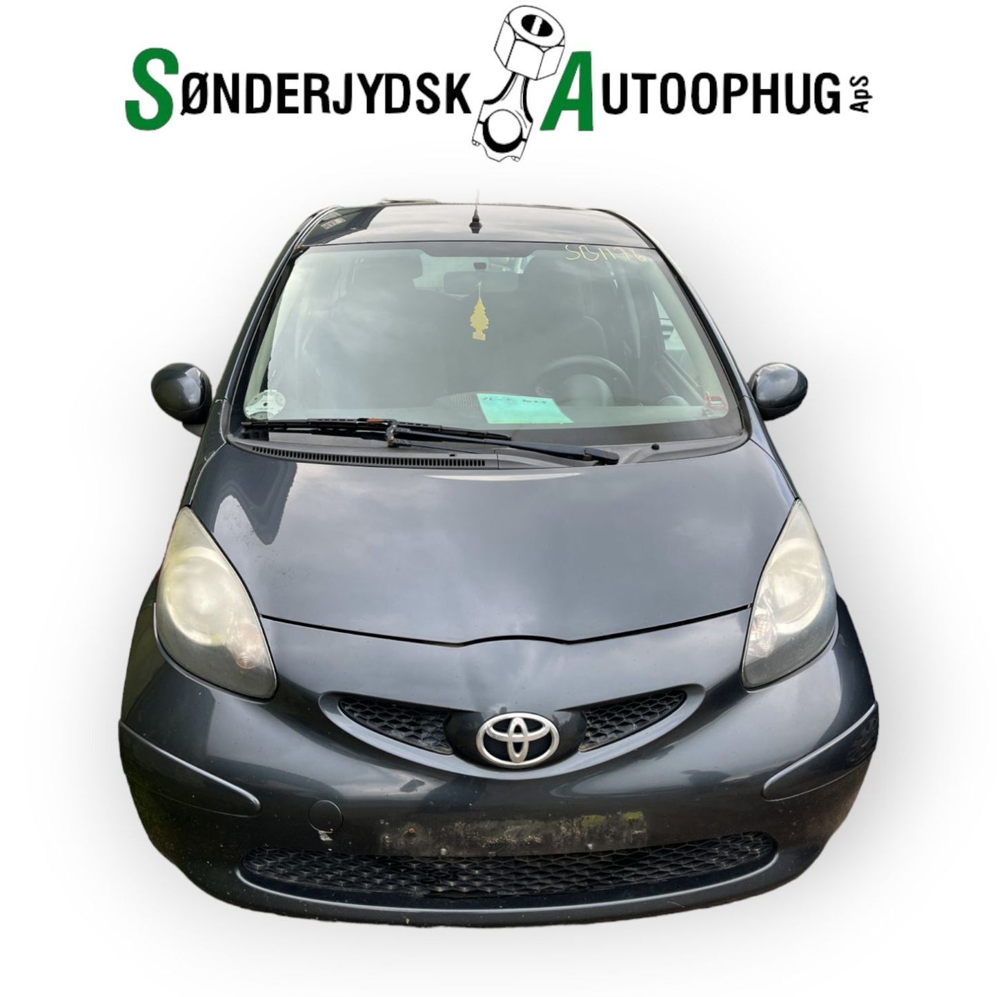 Brugt Toyota Aygo (05-13) Pluk-Selv-Bil med kun 216.000 Km. fra Autogenbrug / Autoophug