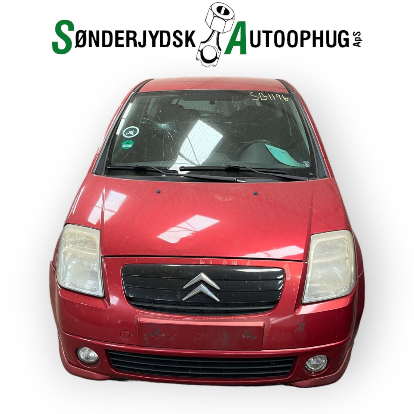 Brugt Citroen C2 (04-->) Pluk-Selv-Bil med kun 231.000 Km. fra Autogenbrug / Autoophug