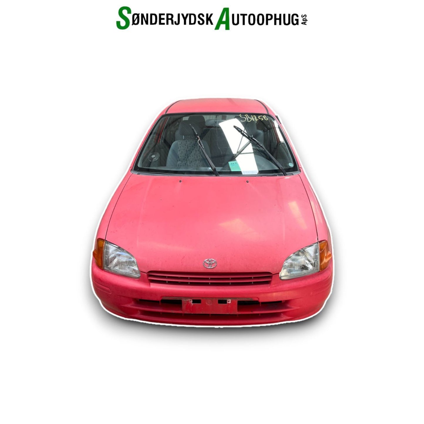 Brugt Toyota Starlet Ep90 (96-98) Pluk-Selv-Bil med kun 192.000 Km. fra Autogenbrug / Autoophug