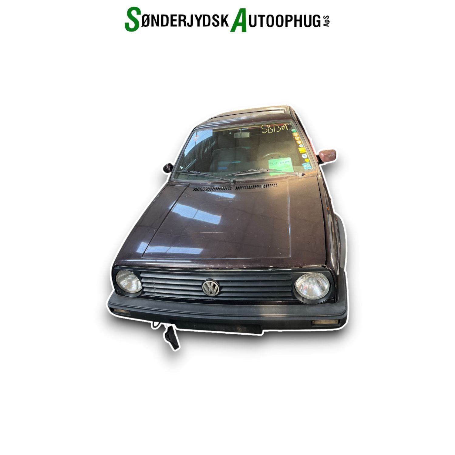 Brugt VW Golf 2 (84-91) Pluk-Selv-Bil med kun 364.000 Km. fra Autogenbrug / Autoophug