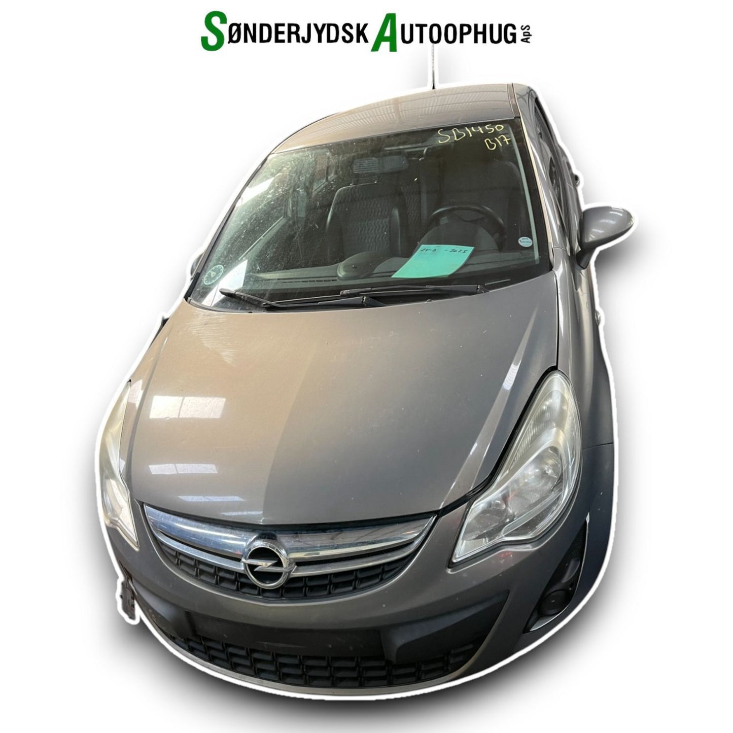 Brugt Opel Corsa D (07-15) Bil Til Ophug med kun 389.000 Km. fra Autogenbrug / Autoophug