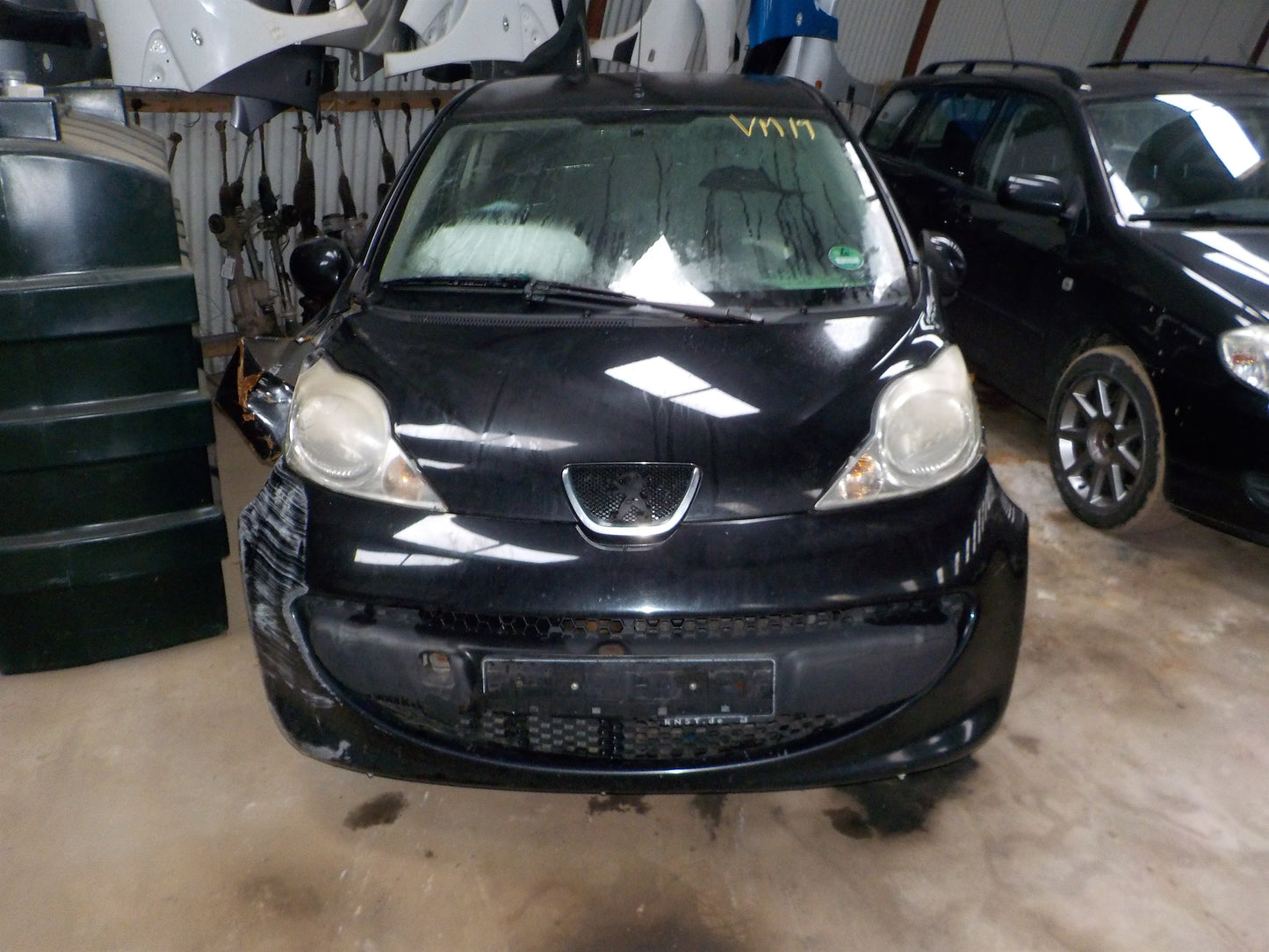 Brugt Peugeot 107 (05-14) Pluk-Selv-Bil med kun 213.000 Km. fra Autogenbrug / Autoophug