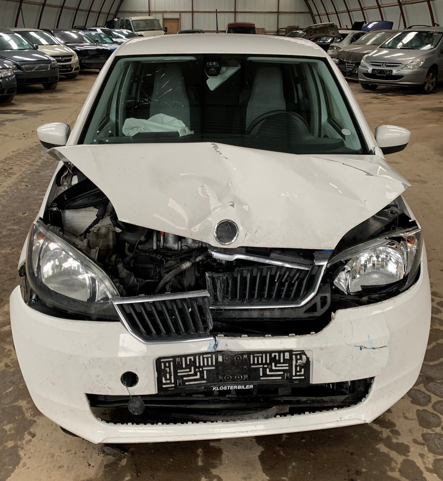 Brugt Skoda Citigo (11-->) Pluk-Selv-Bil med kun 134.000 Km. fra Autogenbrug / Autoophug