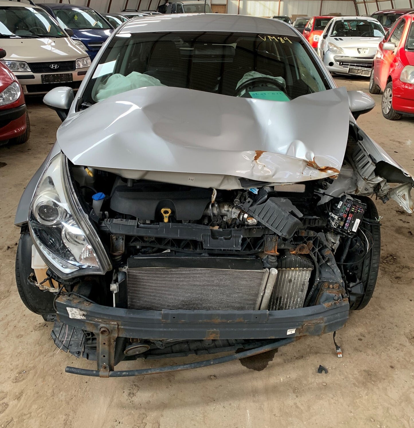 Brugt KIA Rio Ub (11-17) Pluk-Selv-Bil med kun 234.000 Km. fra Autogenbrug / Autoophug