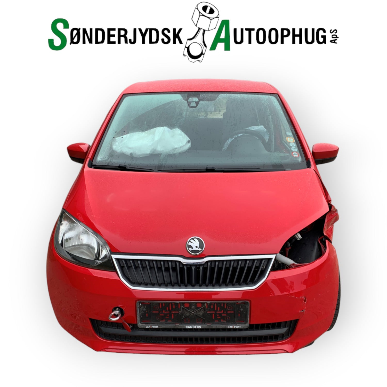 Brugt Skoda Citigo (11-->) Pluk-Selv-Bil med kun 78.000 Km. fra Autogenbrug / Autoophug