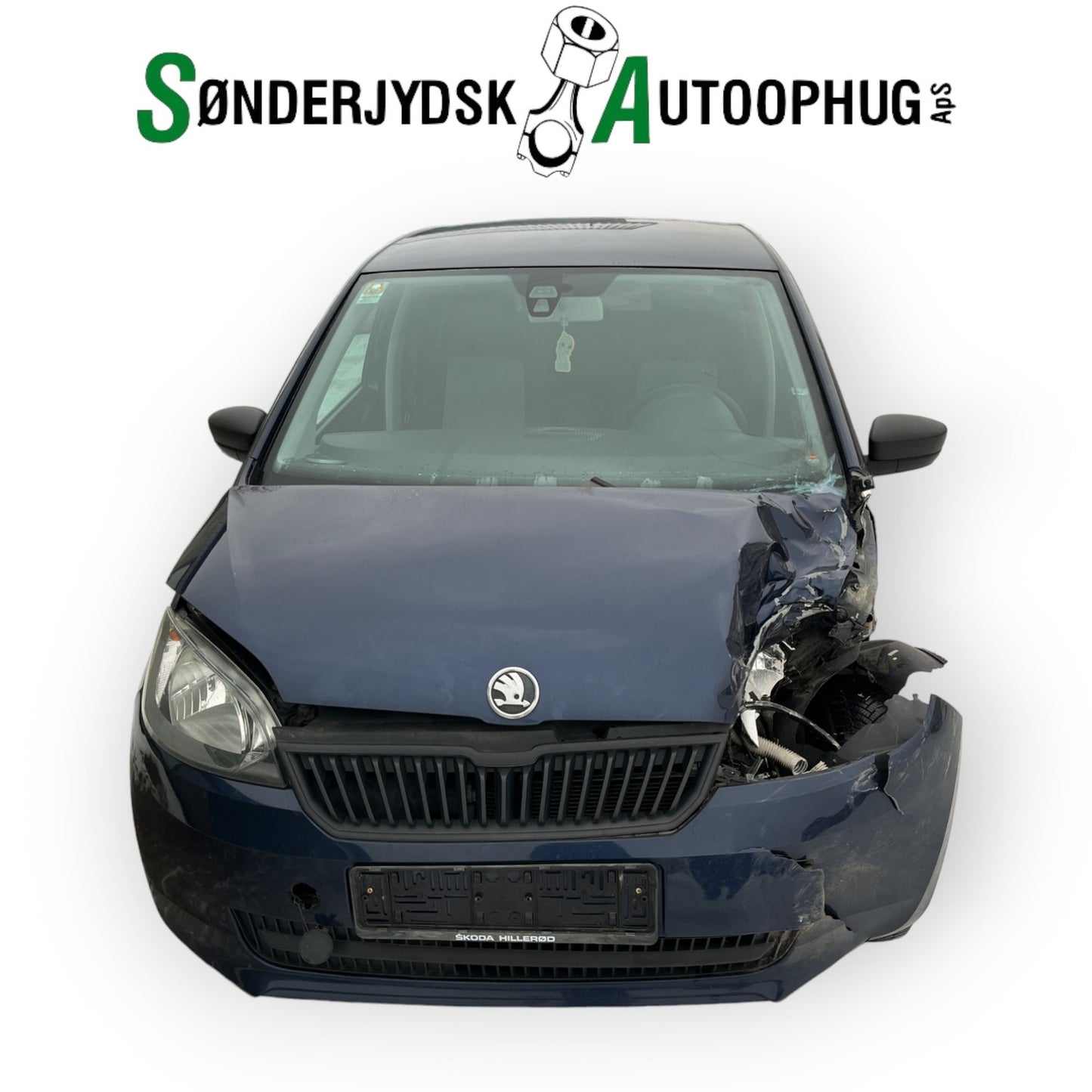 Brugt Skoda Citigo (11-->) Pluk-Selv-Bil med kun 159.000 Km. fra Autogenbrug / Autoophug