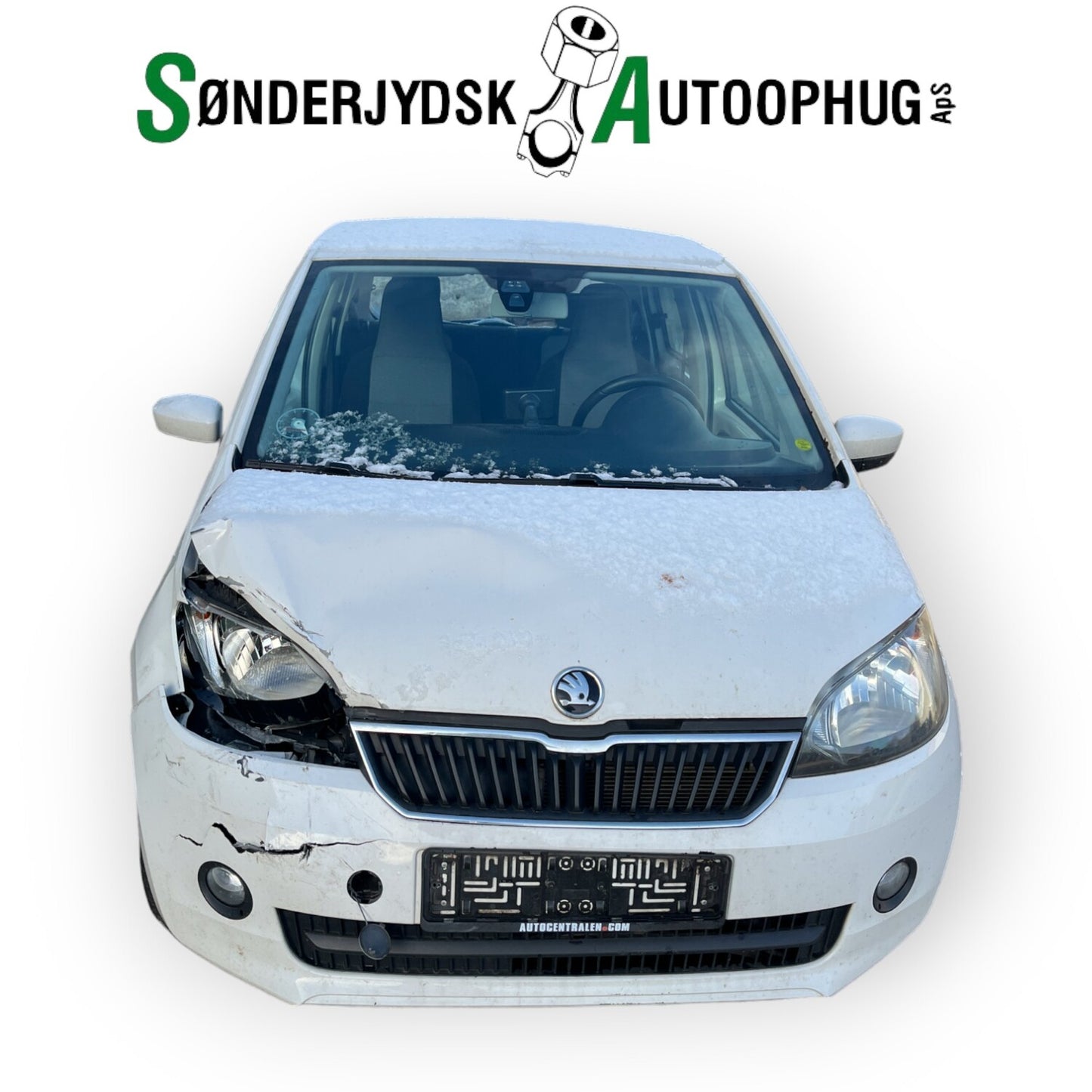 Brugt Skoda Citigo (11-->) Pluk-Selv-Bil med kun 131.000 Km. fra Autogenbrug / Autoophug