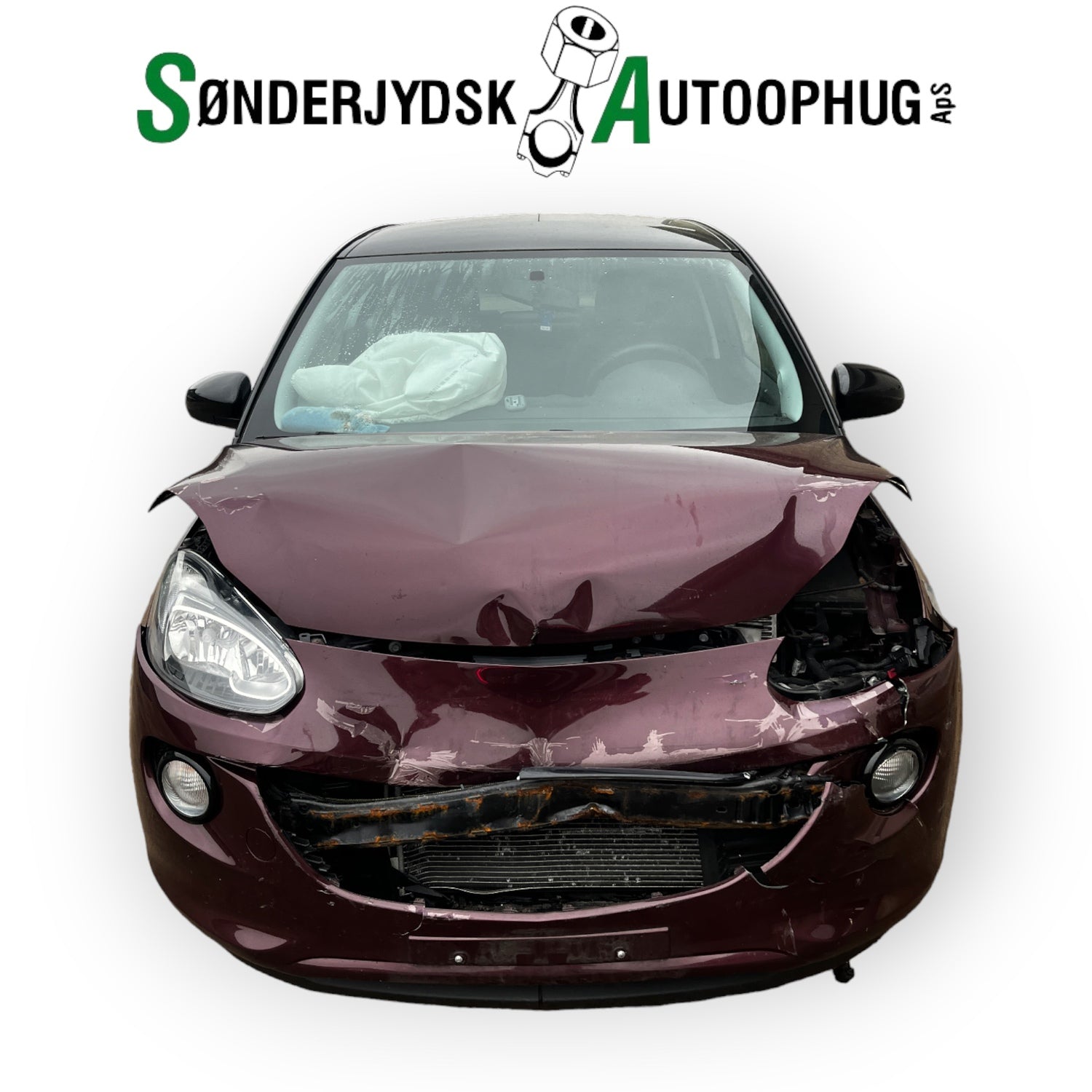 Brugt Opel Adam (12-->) Pluk-Selv-Bil med kun 85.000 Km. fra Autogenbrug / Autoophug