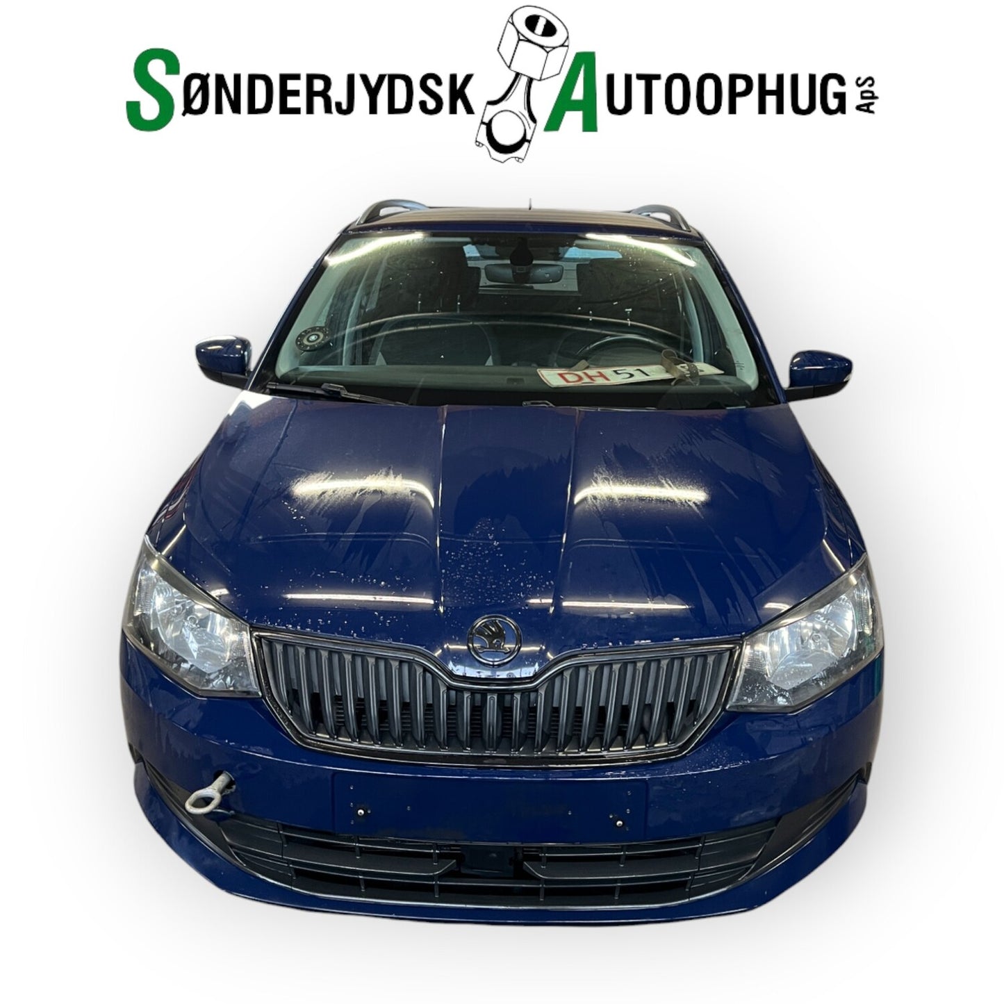 Brugt Skoda Fabia (Nj) (15-21) Pluk-Selv-Bil med kun 215.000 Km. fra Autogenbrug / Autoophug