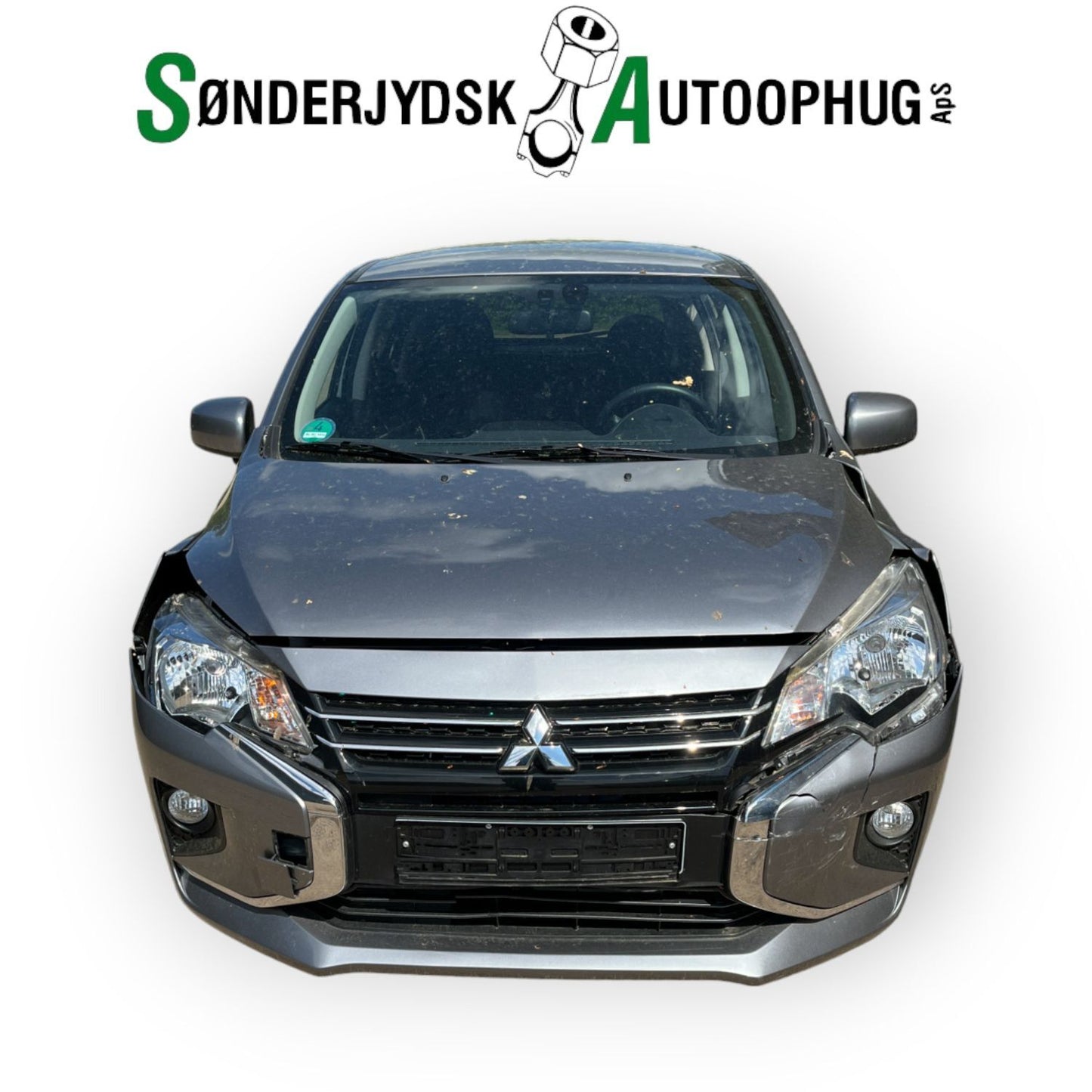 Brugt Mitsubishi Space Star (12-->) Pluk-Selv-Bil med kun 23.000 Km. fra Autogenbrug / Autoophug