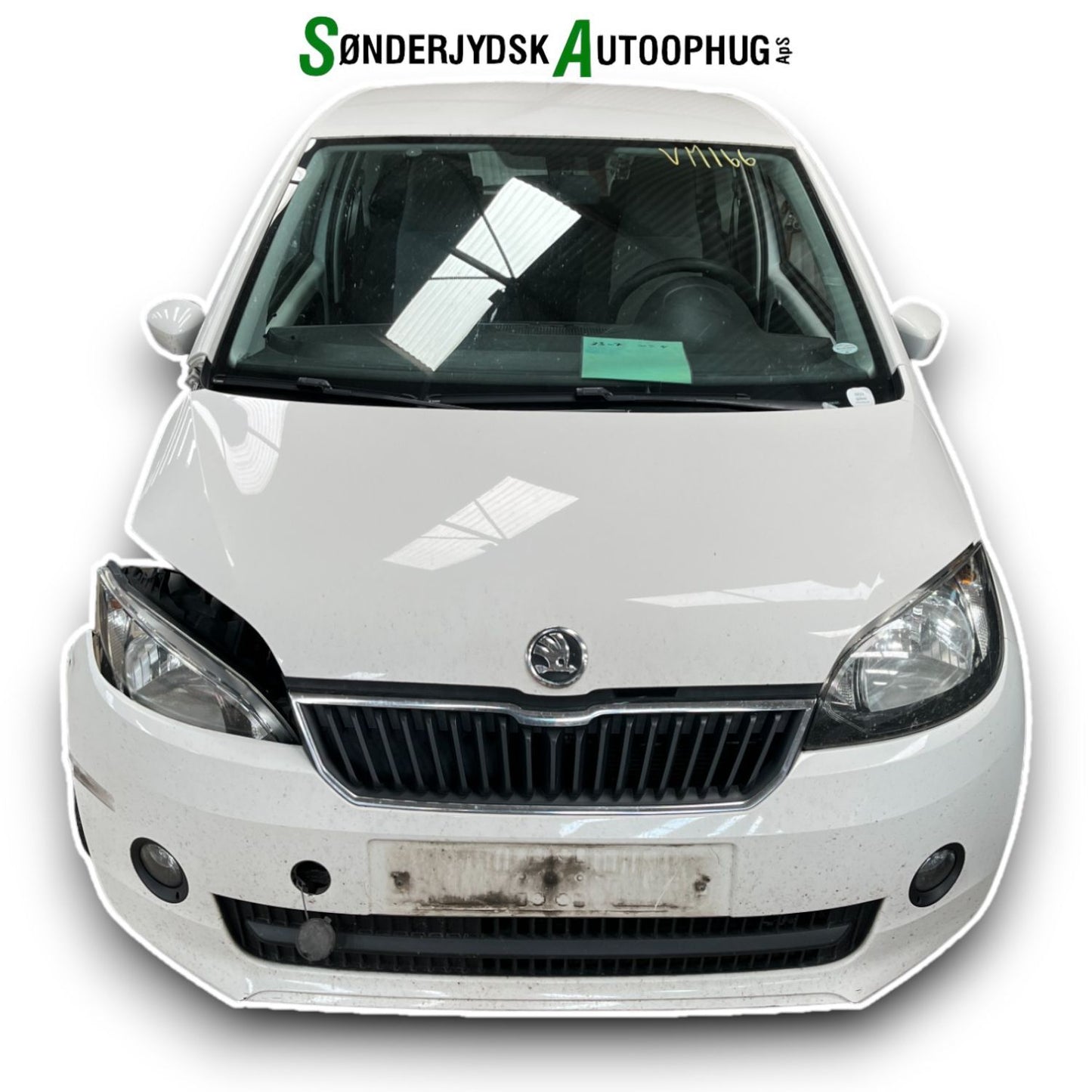 Brugt Skoda Citigo (11-->) Pluk-Selv-Bil med kun 215.000 Km. fra Autogenbrug / Autoophug