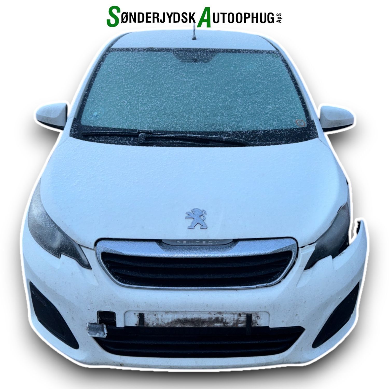 Brugt Peugeot 108 (14-->) Pluk-Selv-Bil med kun 234.000 Km. fra Autogenbrug / Autoophug